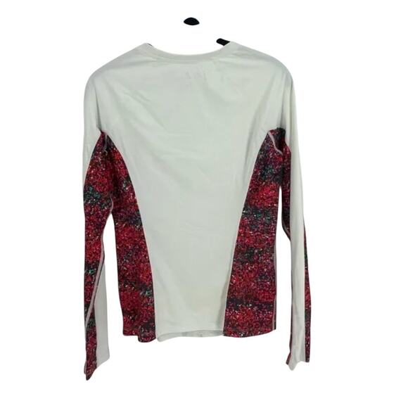 Just in 💫| Athleta Santa Cruz White Pink Beach Run Swim Workout Sport Top - Picture 2 of 4